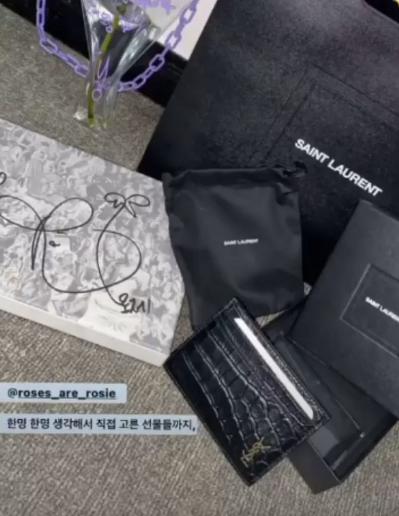 ROSÉ REGALOS STAFF SAINT LAURENT