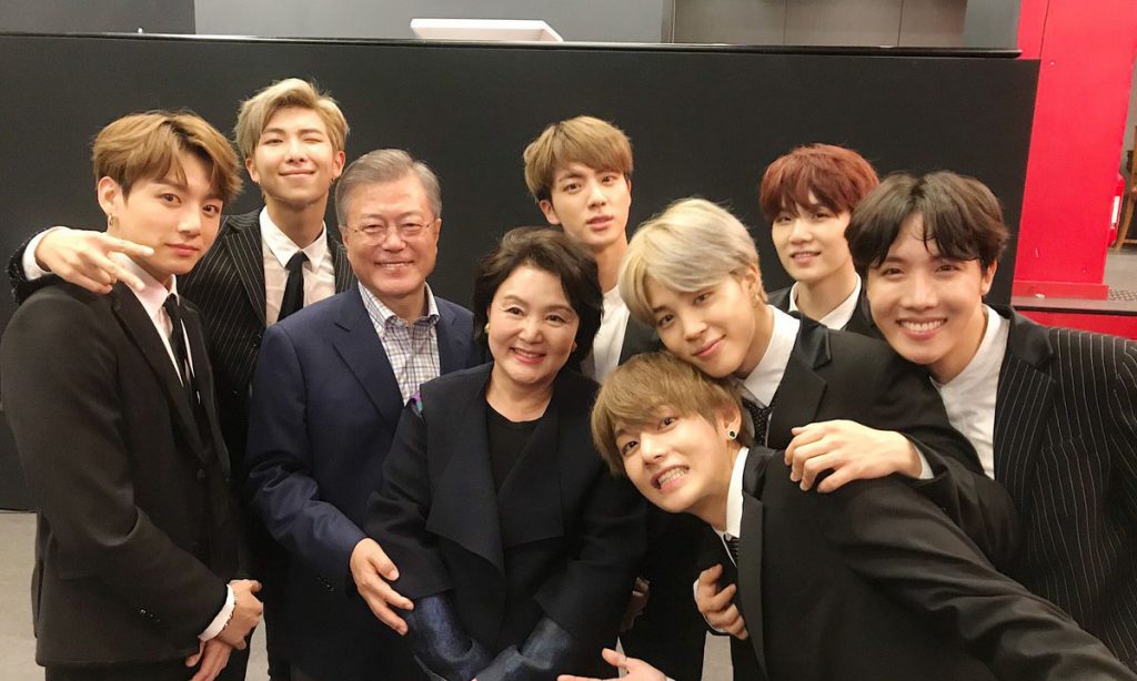 BTS MOON JAE IN