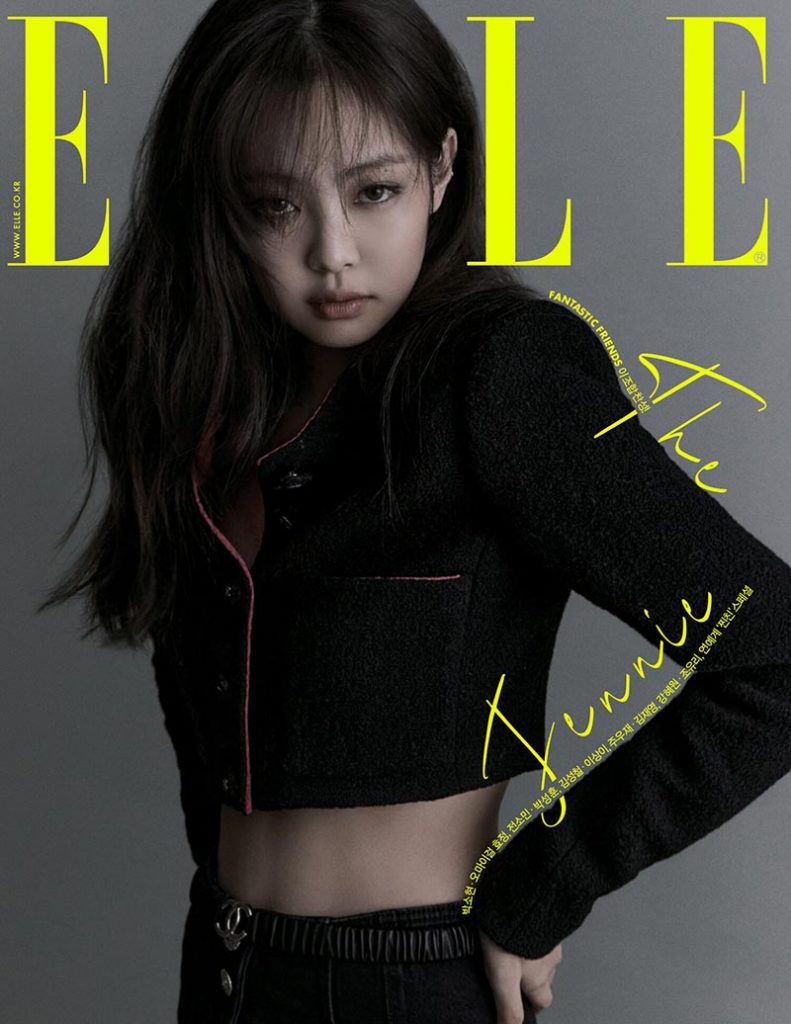 JENNIE BLACKPINK ELLE AGOSTO 2021