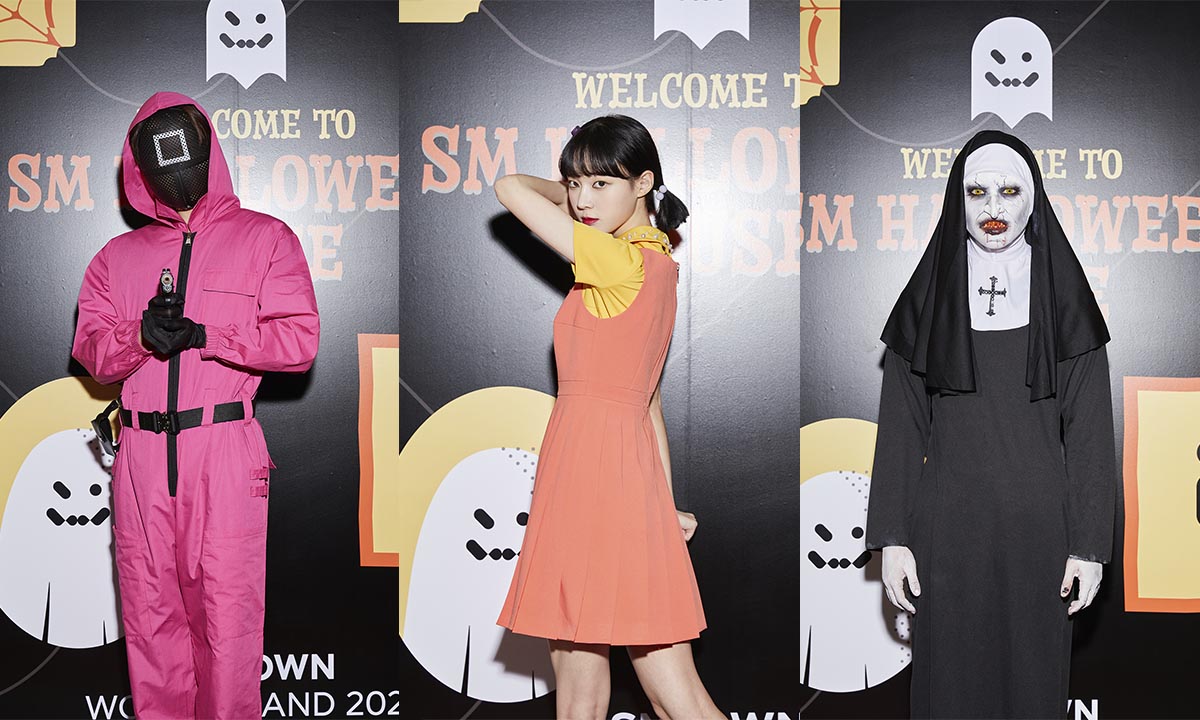 Los disfraces de los idols de SM para su fiesta de Halloween