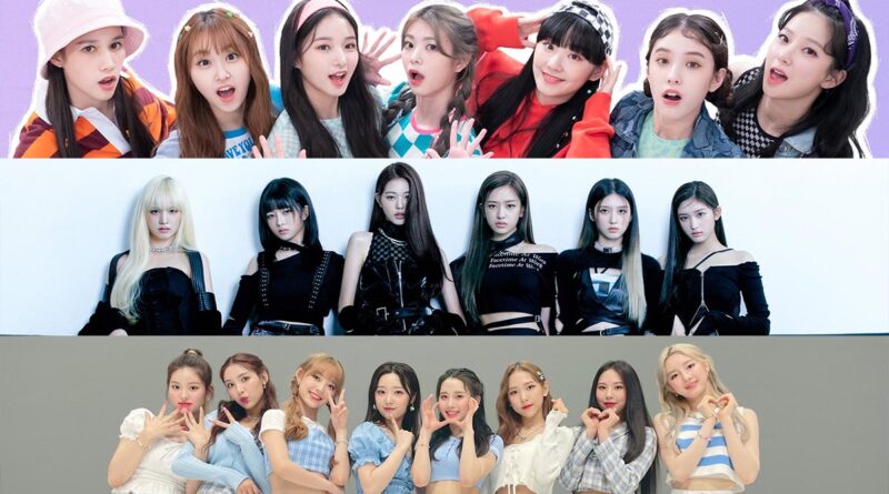 Grupos k-pop femeninos debut 2021