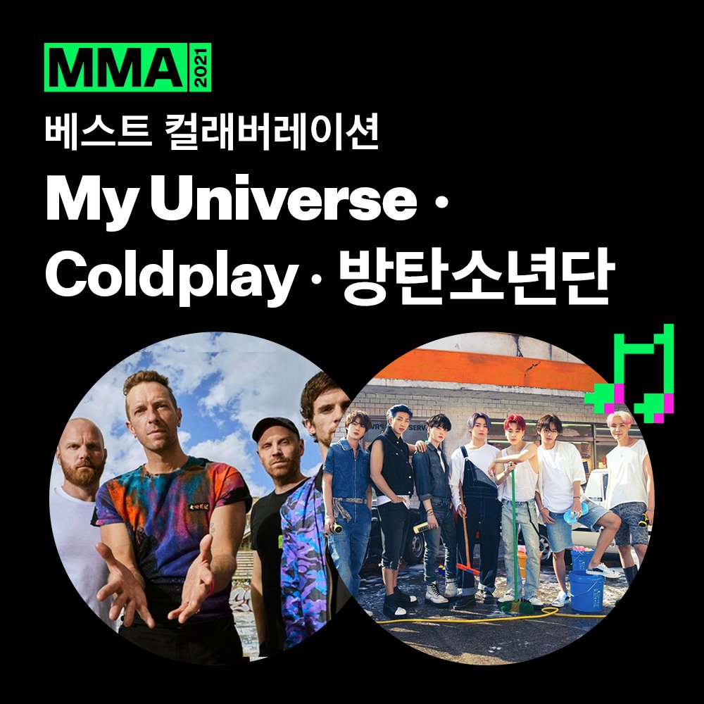 COLDPLAY MMA 2021